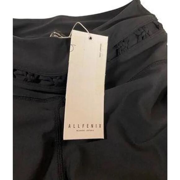 NWT Anthropologie All Fenix Juliet Black Leggings Sz XS - Picture 3 of 7